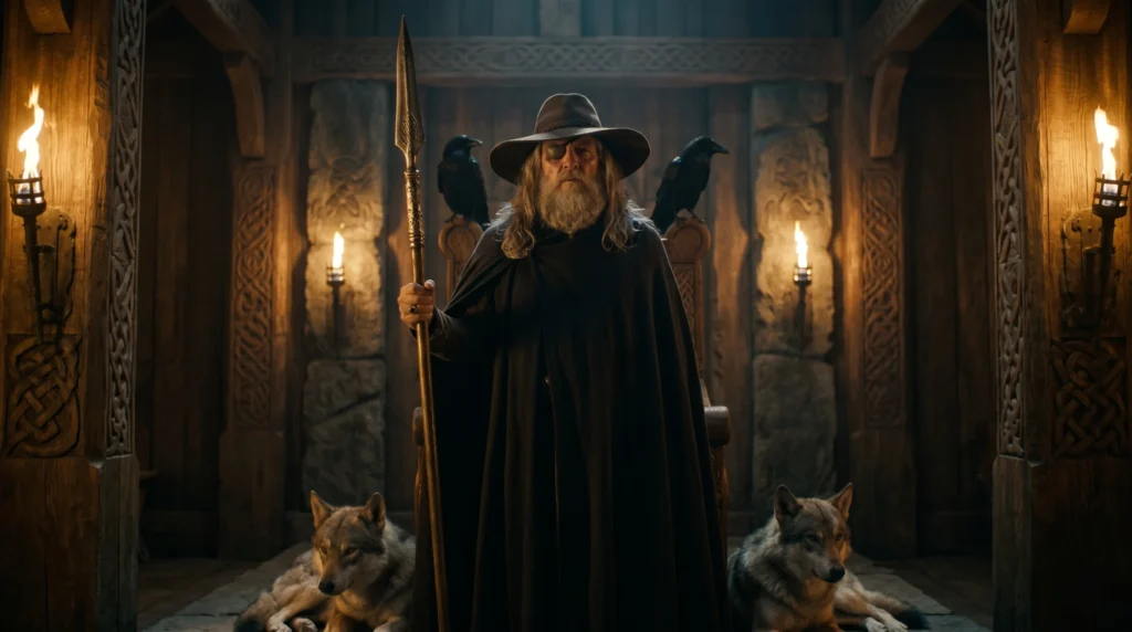Odin the Allfather, chief of the Aesir gods in Norse mythology
