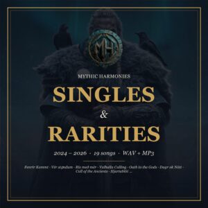 Mythic Harmonies — Singles & Rarities 2024–2026, 19 songs, WAV + MP3